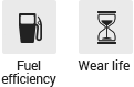 Fuel Efficiency, Wear Life