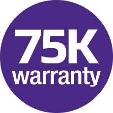 75K warranty