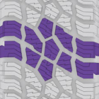 Integrated shoulder blocks for tread and sidewall