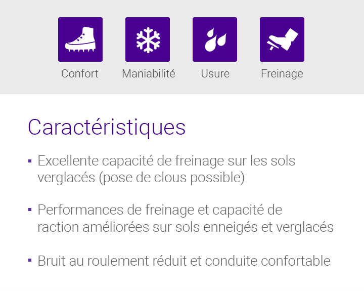 Confort,Maniabilité,Usure,Freinage