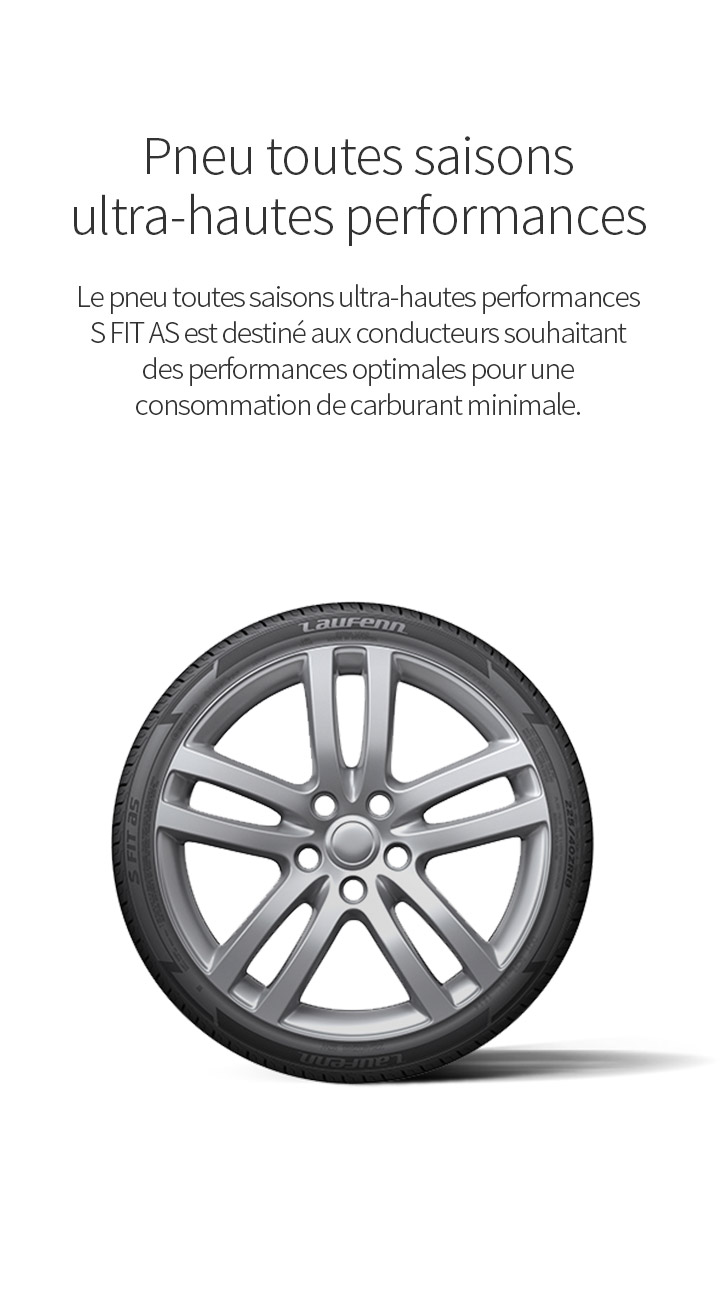 Pneu toutes saisons ultra-hautes performances