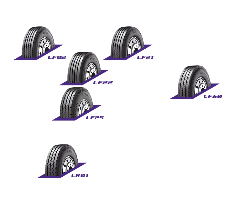 全轮位 LF02, LF21, LF22,LF25, LF60, LR01