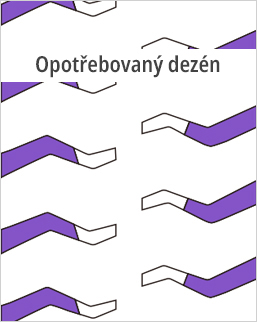 Opotřebovaný dezén