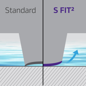 3D sidewall lettering detail