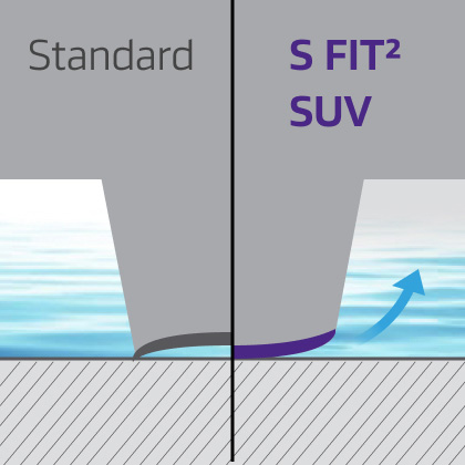 3D sidewall lettering detail