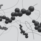 Bold side blocks with rugged, irregular design