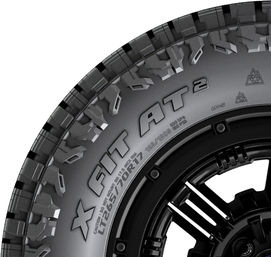 X FIT AT2 Tire image