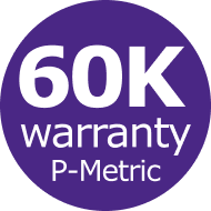 60K warranty P-Metric