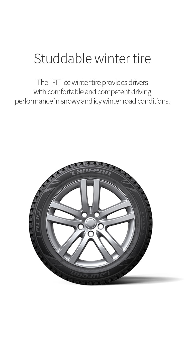 I FIT Ice | Studdable Winter Tires for Ice & Snow | Laufenn USA