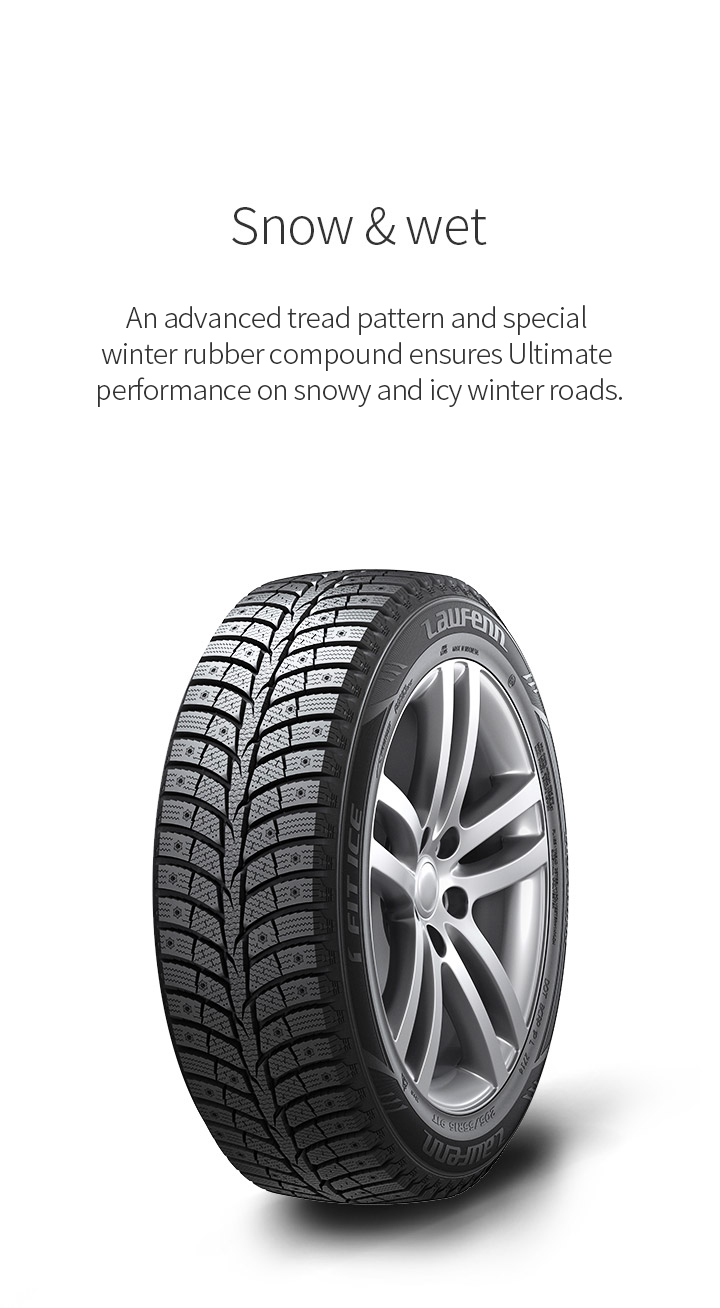 I FIT Ice | Studdable Winter Tires for Ice & Snow | Laufenn USA