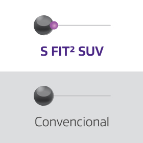 Bold side blocks with rugged, irregular design