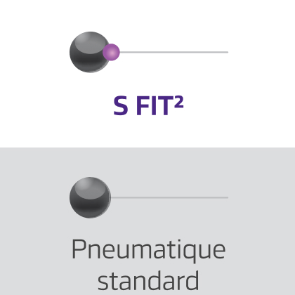 Bold side blocks with rugged, irregular design