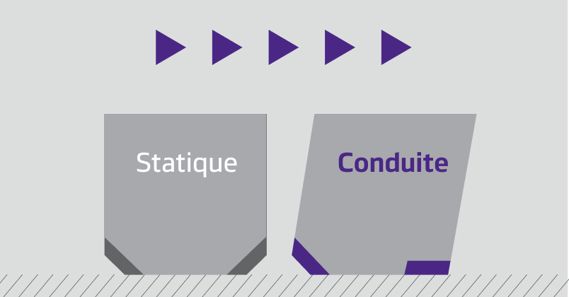 Close-up of a tire with tread blocks showing stepped shoulder edges for improved traction on both on and off-road surfaces