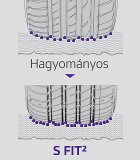 Bold side blocks with rugged, irregular design