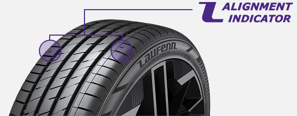 tire alignment indicator