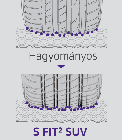 Bold side blocks with rugged, irregular design