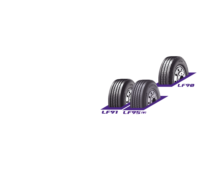 Trailer Axle LF90, LF91, LF95