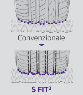 Bold side blocks with rugged, irregular design