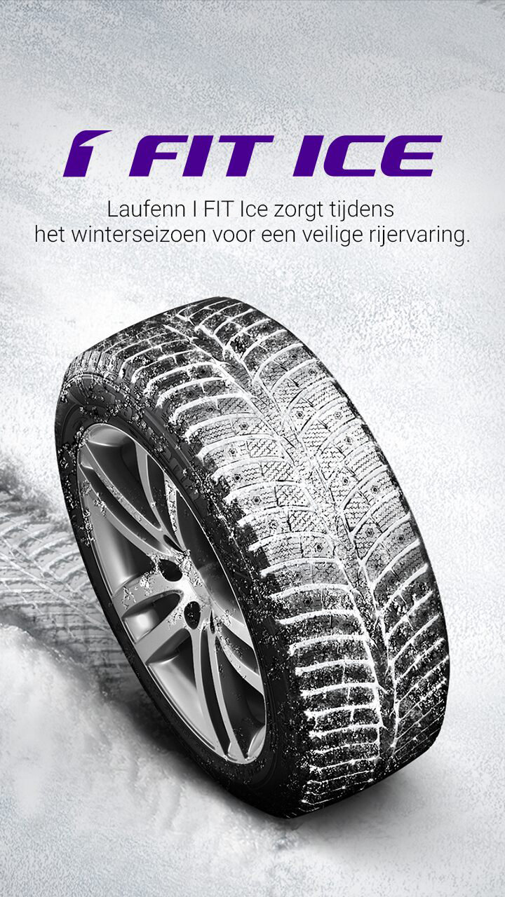 I FIT ICE - Laufenn I Fit Ice zorgt tijdens het winterseizoen voor een veilige rijervaring.