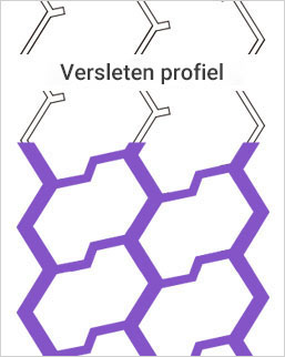 Versleten profiel