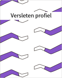 Versleten profiel