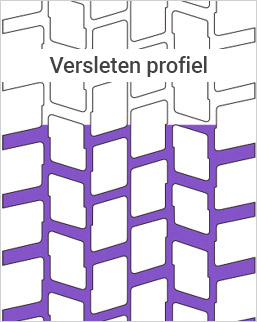 Versleten loopvlak