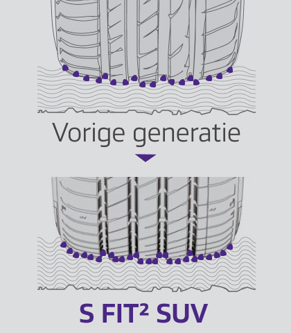 Bold side blocks with rugged, irregular design
