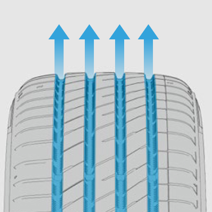 Integrated shoulder blocks for tread and sidewall