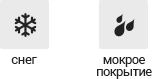 Сцепление на сухом дорожном покрытии, Управляемость, Торможение​