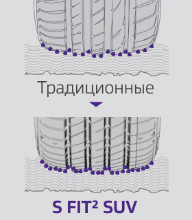 Bold side blocks with rugged, irregular design