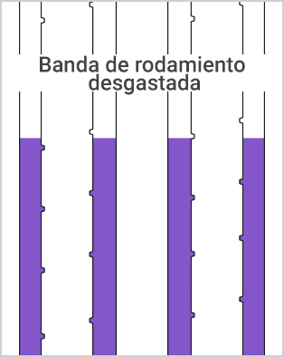 Banda de Rodamiento regurveada
                                    
                                        