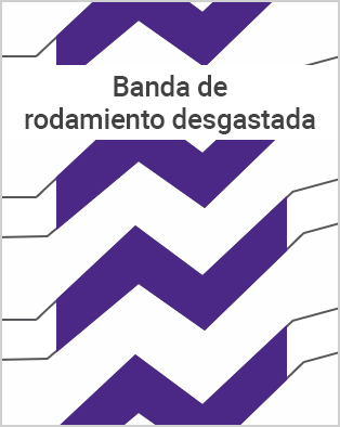 Banda de Rodamiento regurveada