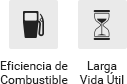  Eficiencia del combustible, Vida útil