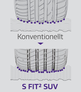 Bold side blocks with rugged, irregular design