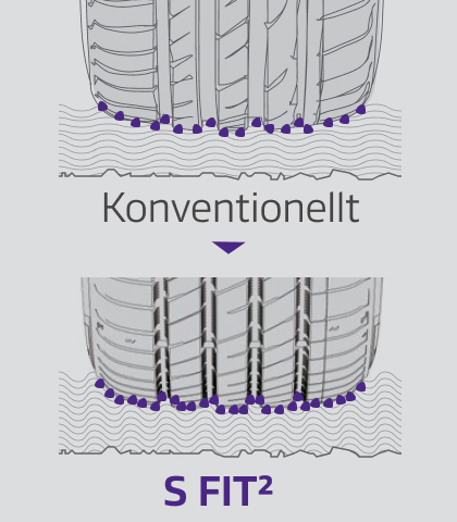 Bold side blocks with rugged, irregular design