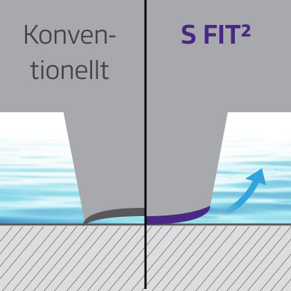 3D sidewall lettering detail