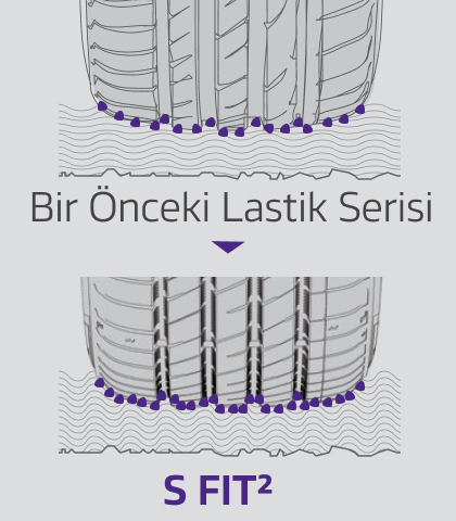 Bold side blocks with rugged, irregular design